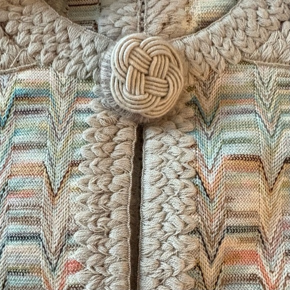 MISSONI COLLECTION 104/150, 2005 limited edition, Panelled Wool Knit Jacket - Picture 2 of 8